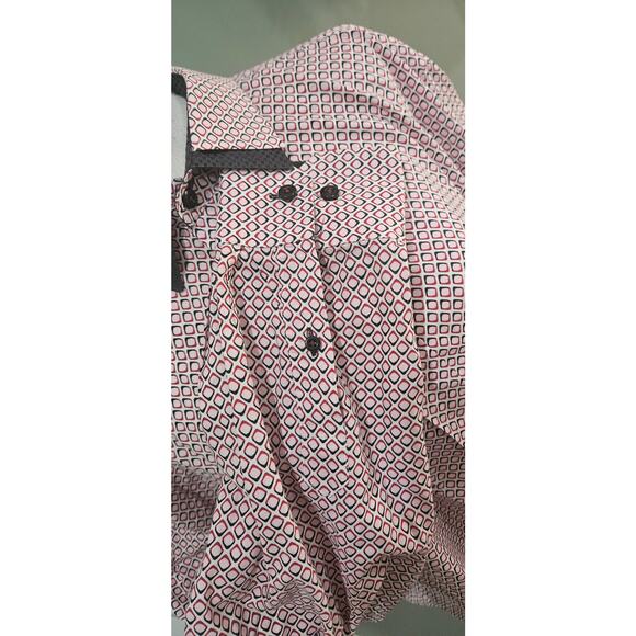 Coogi Luxe Men's 2XL Button Down 100% Cotton Dress Shirt‎ - Picture 3 of 10